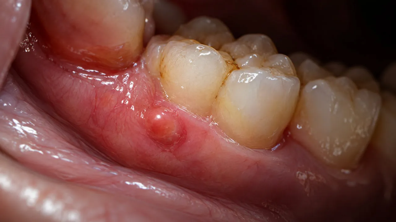 Gum Swelling or a Small Draining Bump