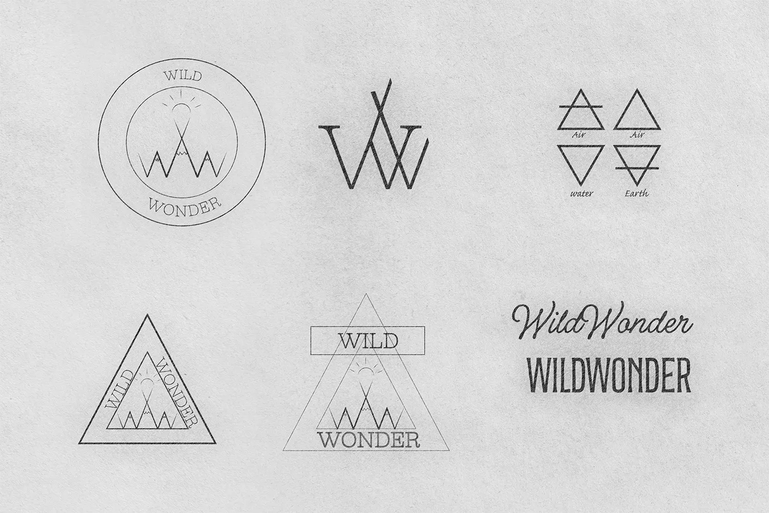 Wild Wonder brand identity hero image