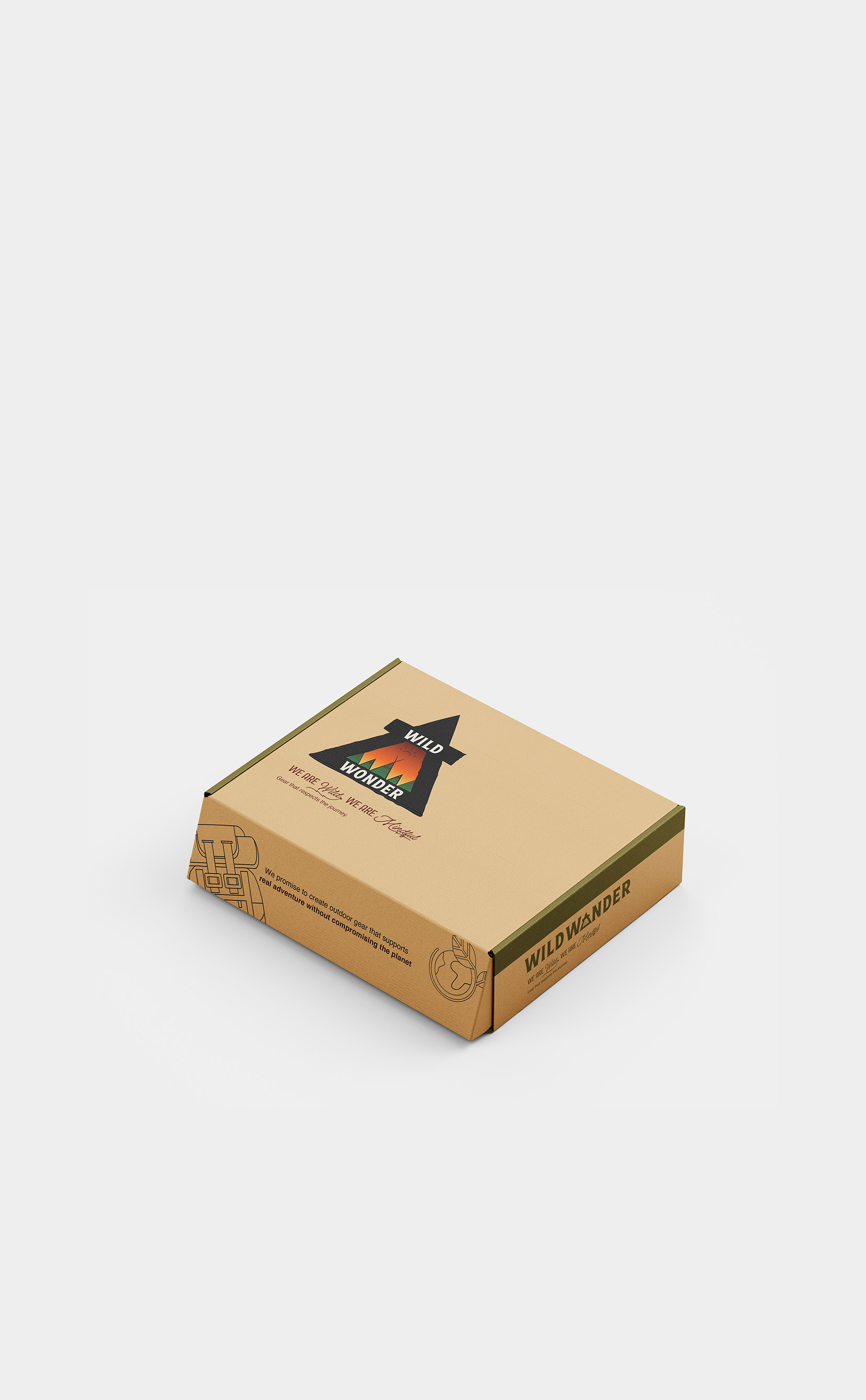 Wild Wonder brand mockup
