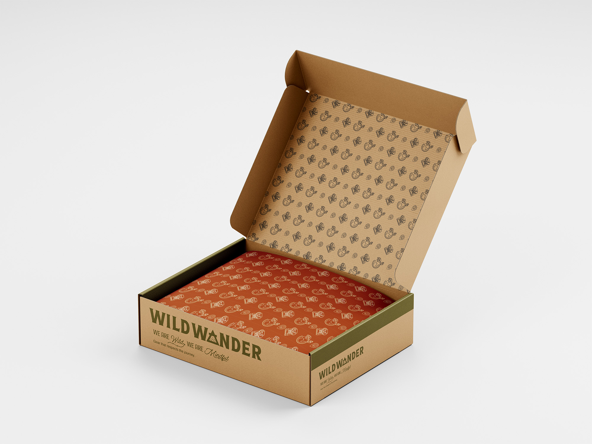 Wild Wonder brand mockup