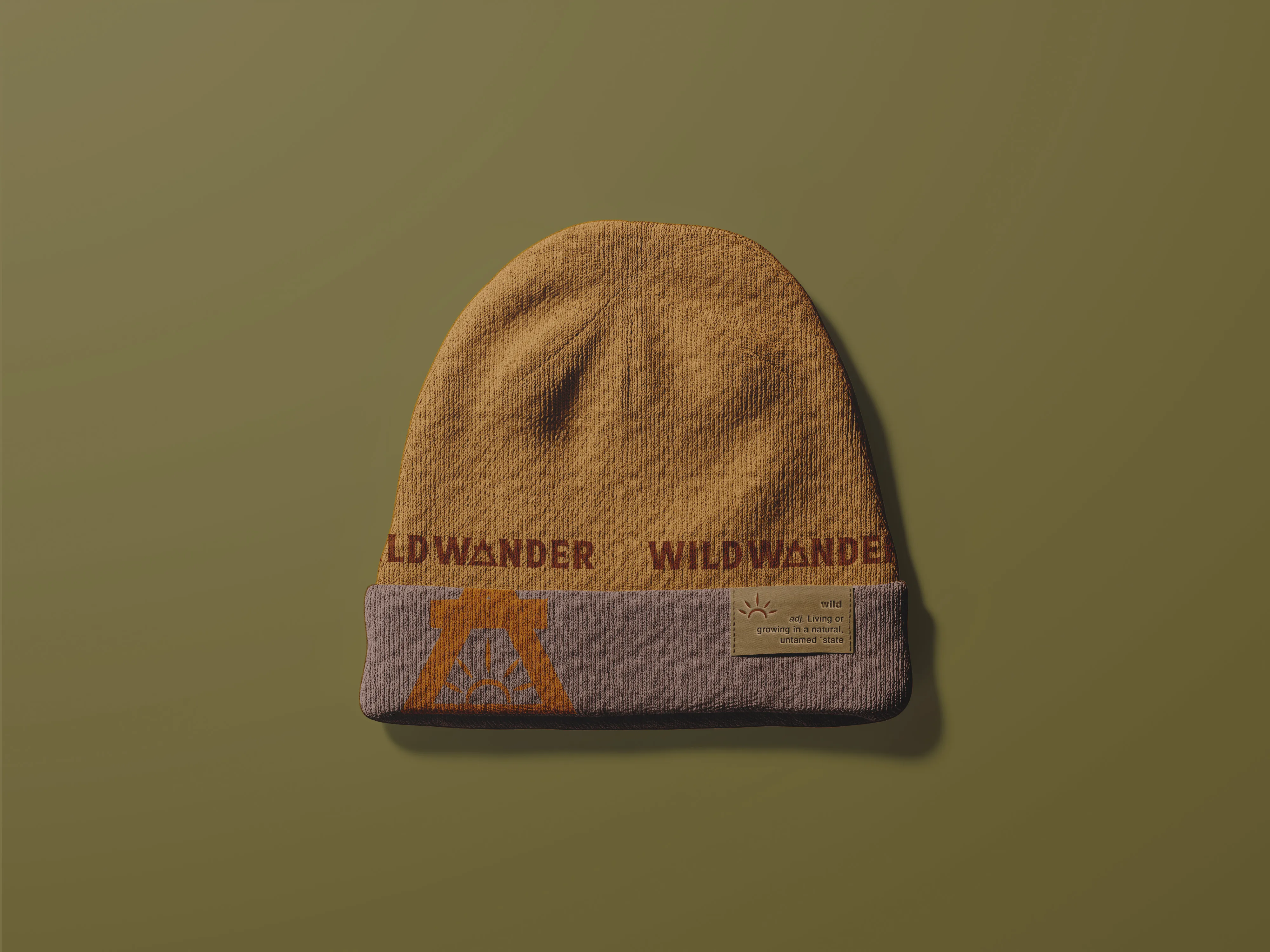 Wild Wonder brand mockup