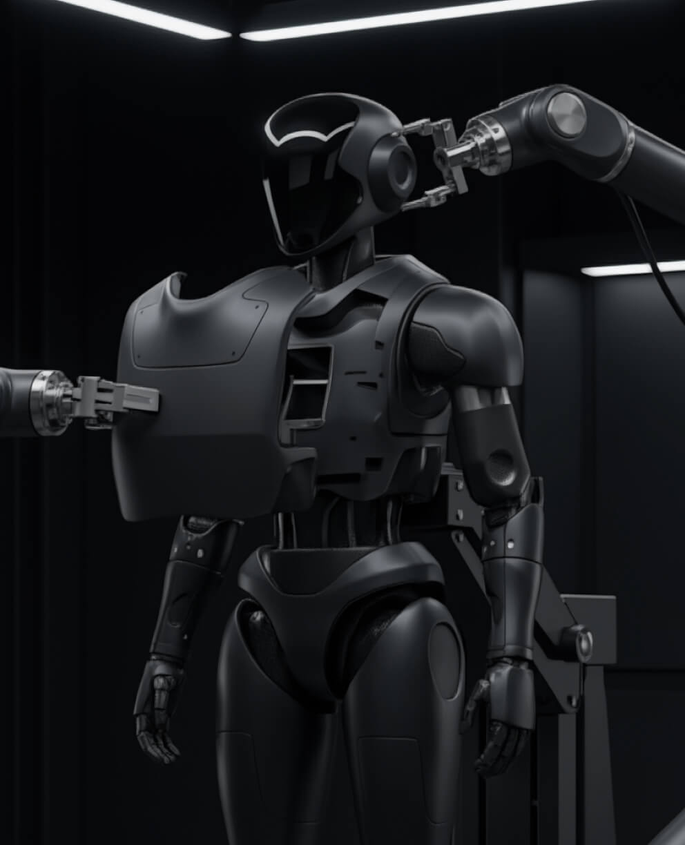 A More Efficient Future Through Innovation - Robotflow Webflow Template