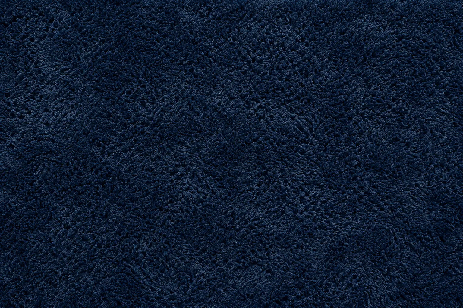 Moquette bleu nuit à poils longs, vue rapprochée