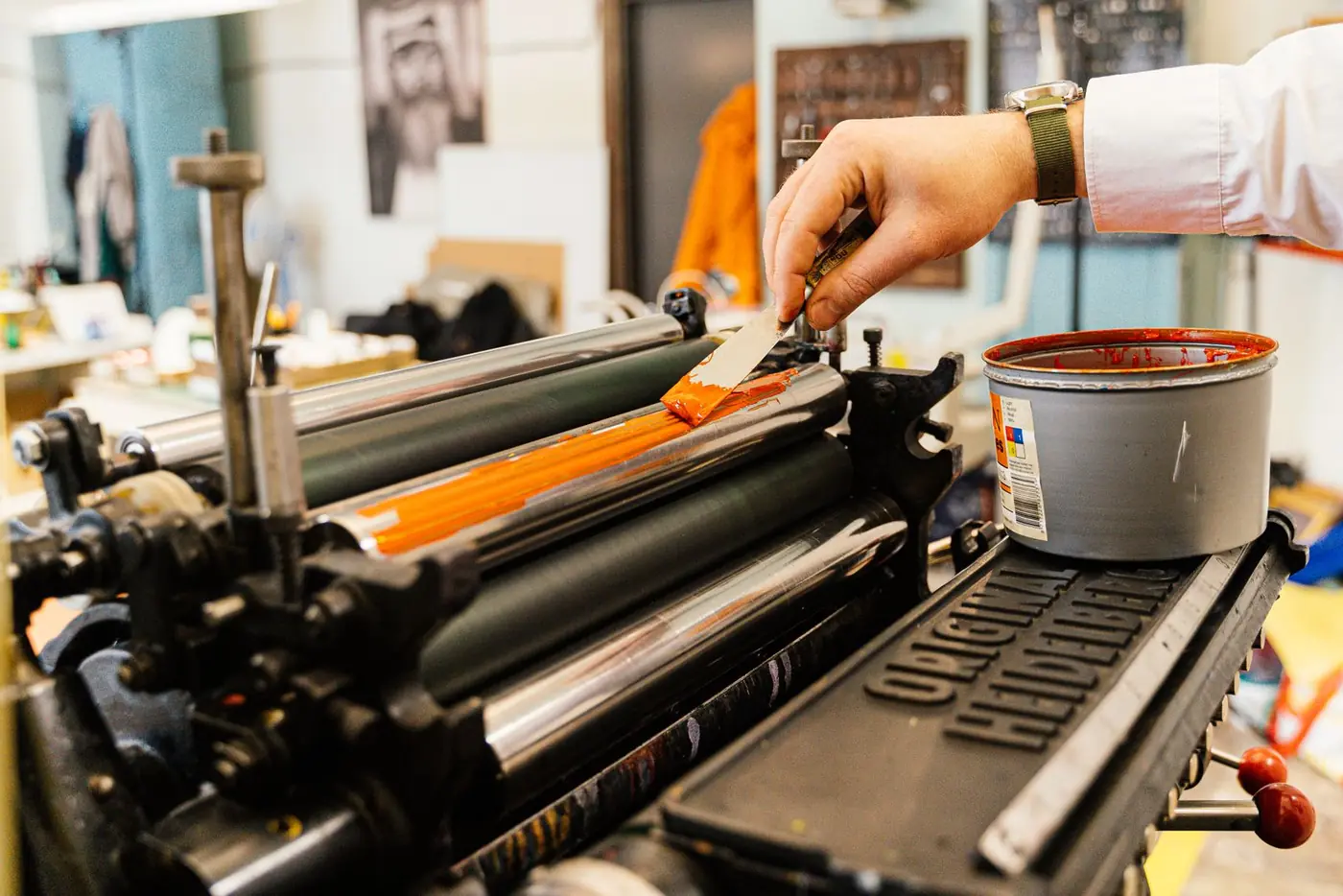 Soy based ink printing and what it changes on press
