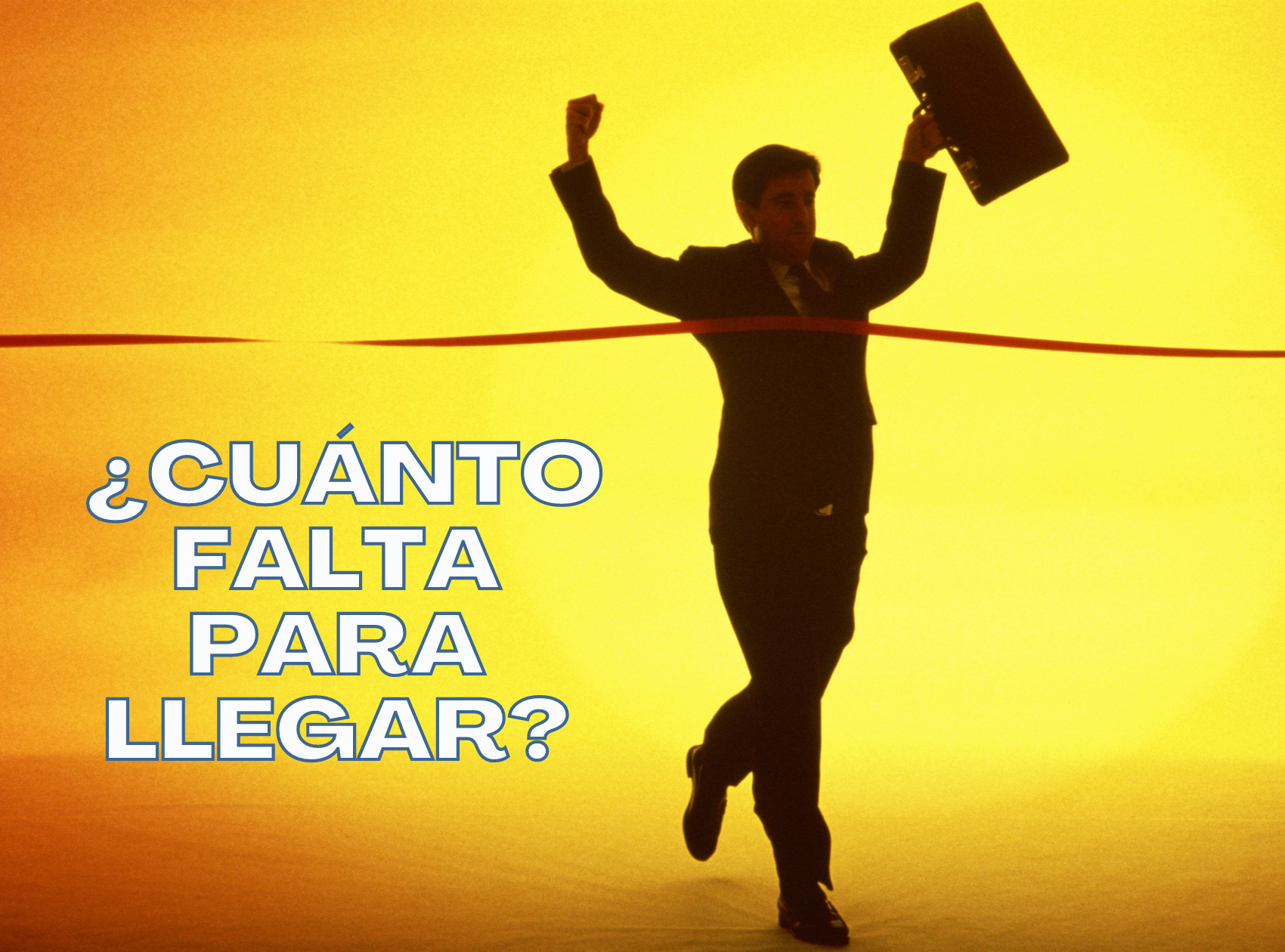 ¿Cuánto falta para llegar?