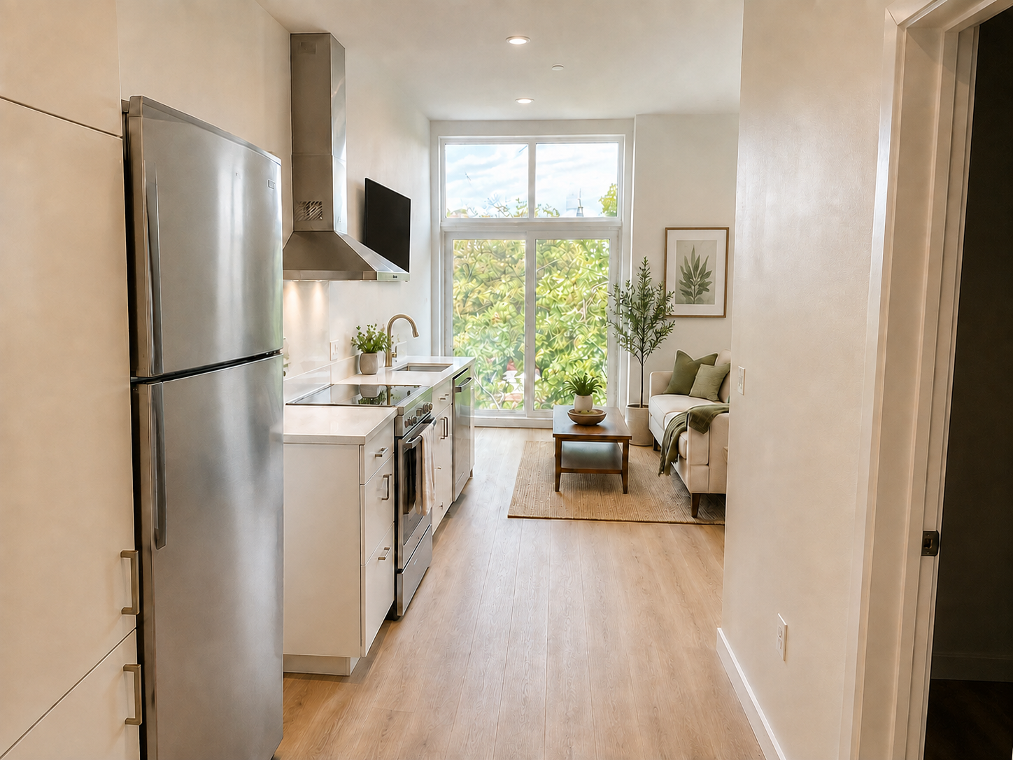 The Panorama at Esperanza - kitchen and living space