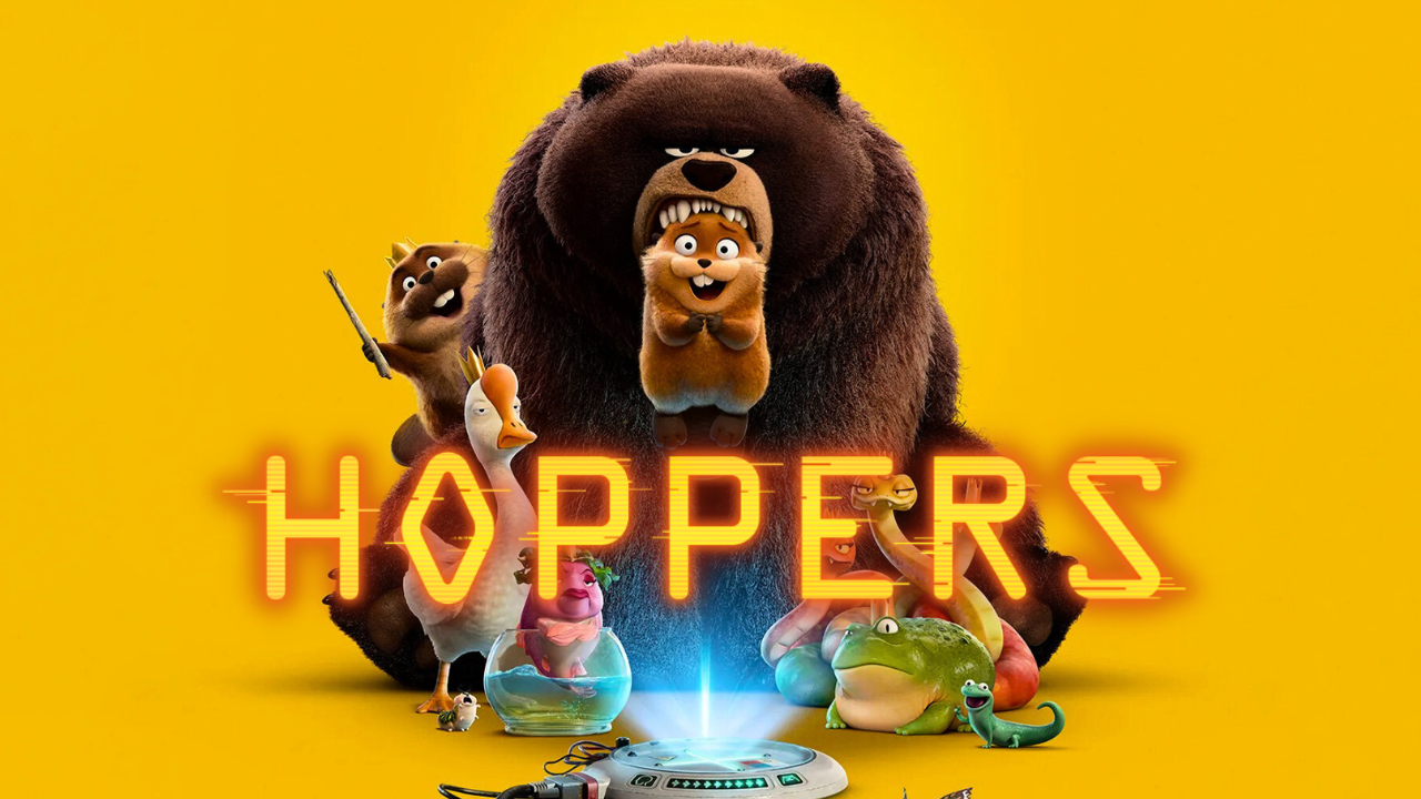Poster art for the animated film Hoppers