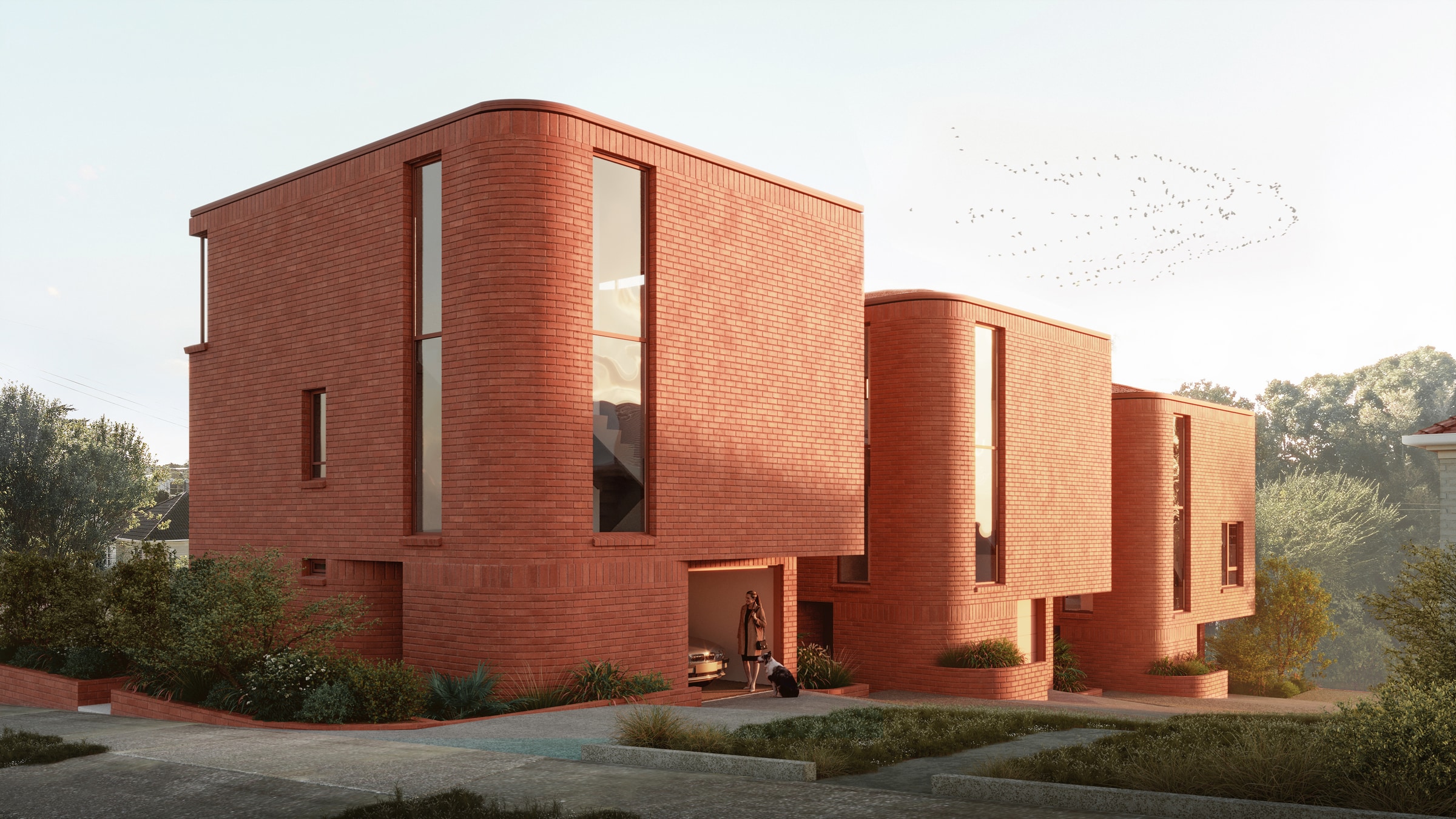 Modern architectural home in Ponsonby designed with sustainable materials and future-focused living in mind