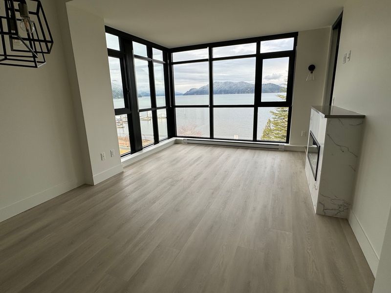 Hardwood floor installed by the DF team