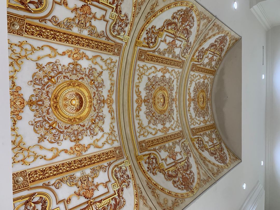 Printed stretch ceiling
