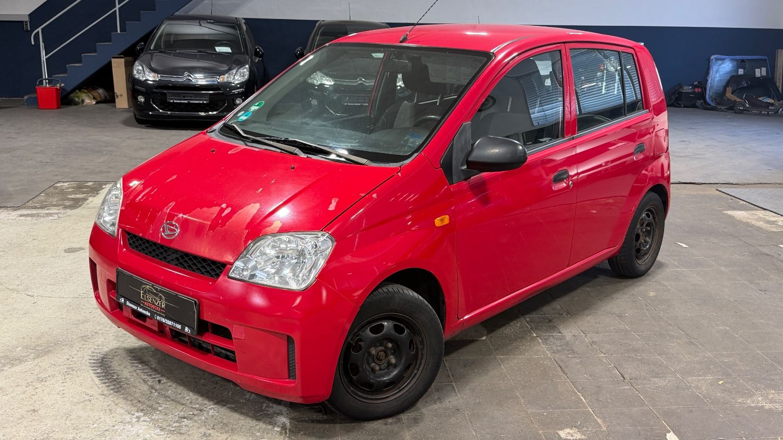 Daihatsu Cuore Blu · Klima · Radio · Regensensor