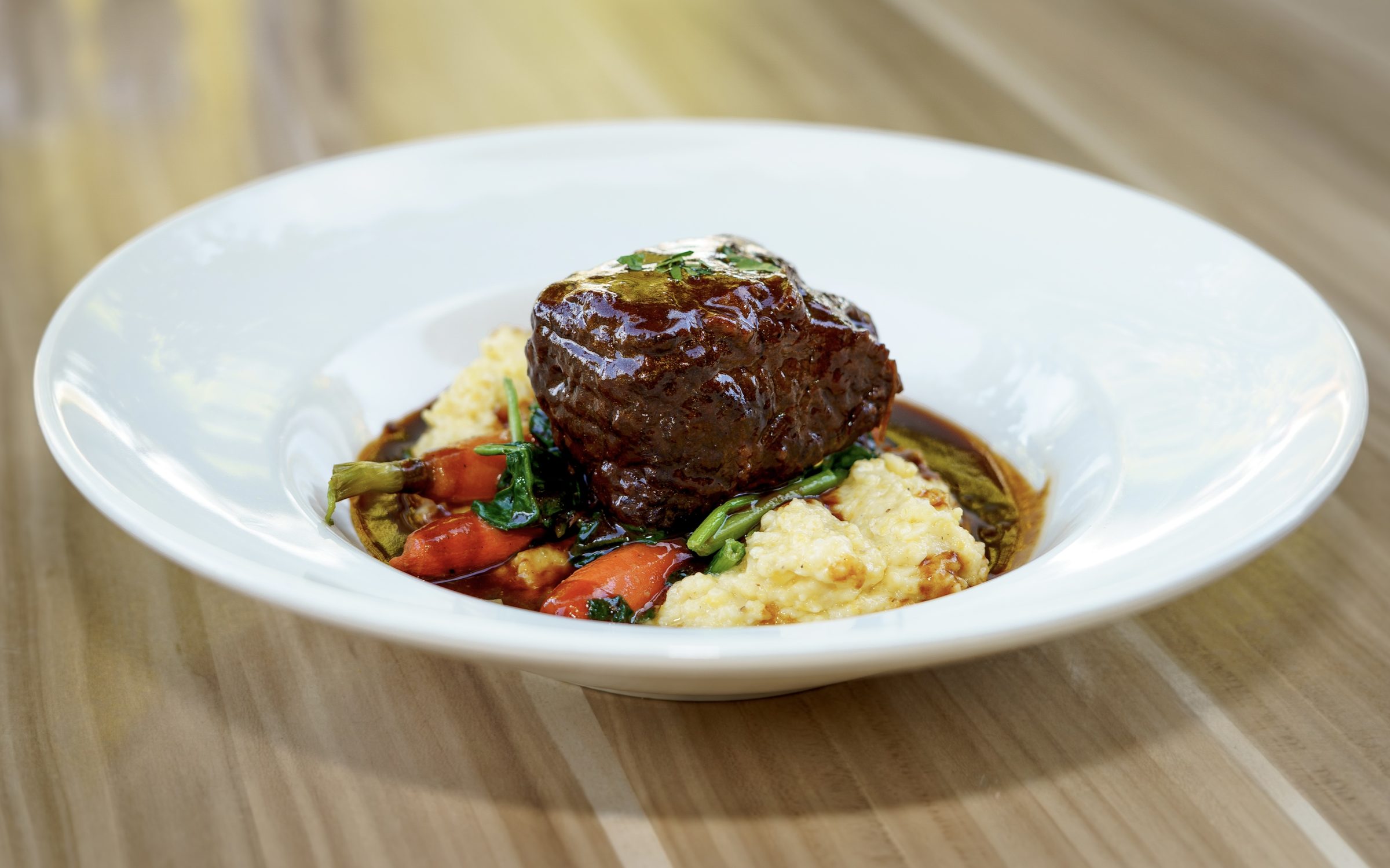 Braised short rib at Napkins Bar & Grill