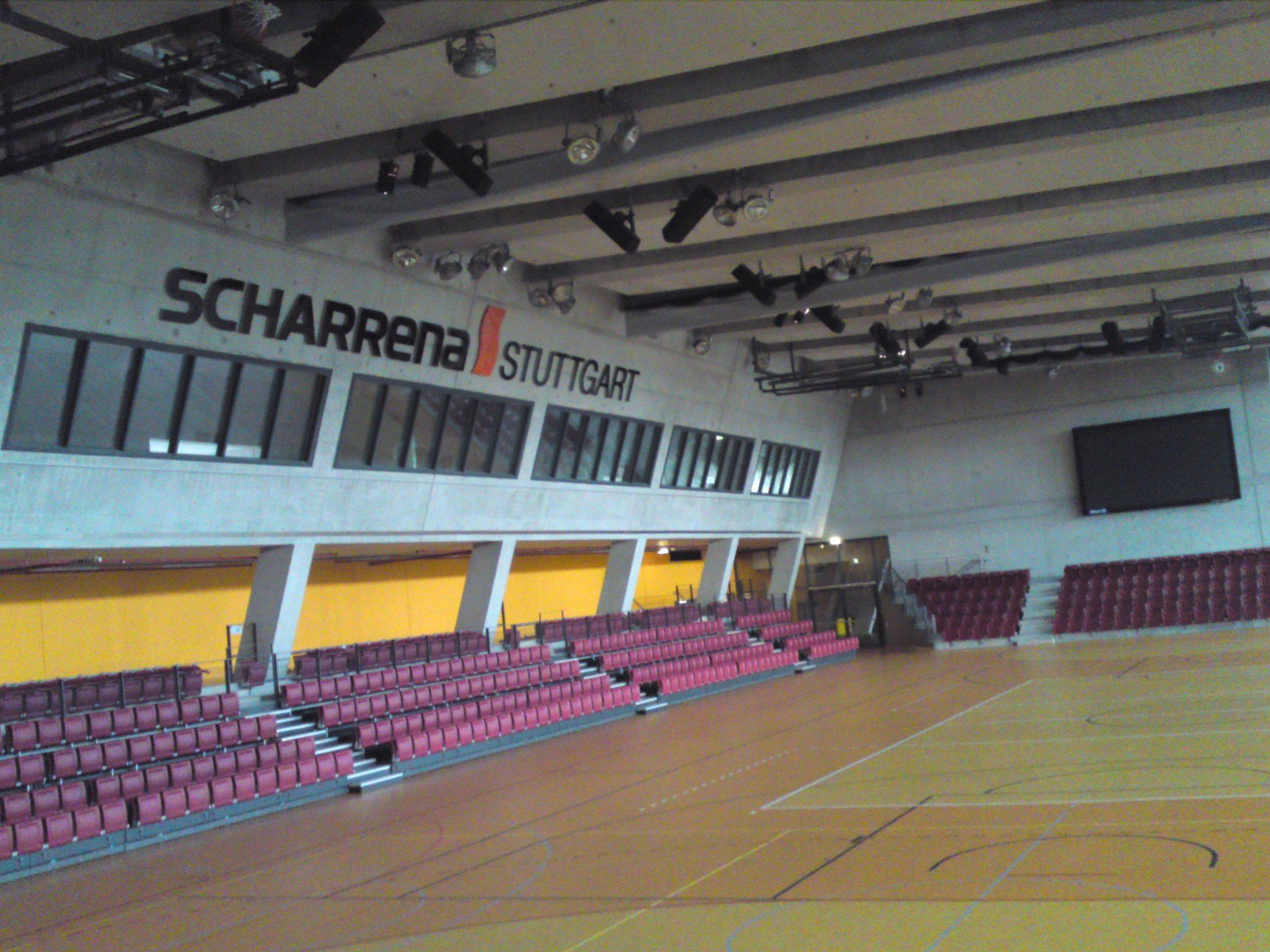 Innenraum der SCHARRena Stuttgart
