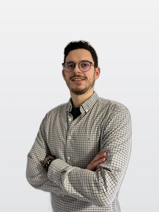 Photograph of Lefteris Tatakis, Senior Engineer at OptAxe