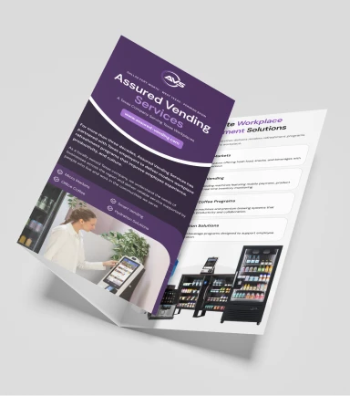 Trifold brochure for AVS