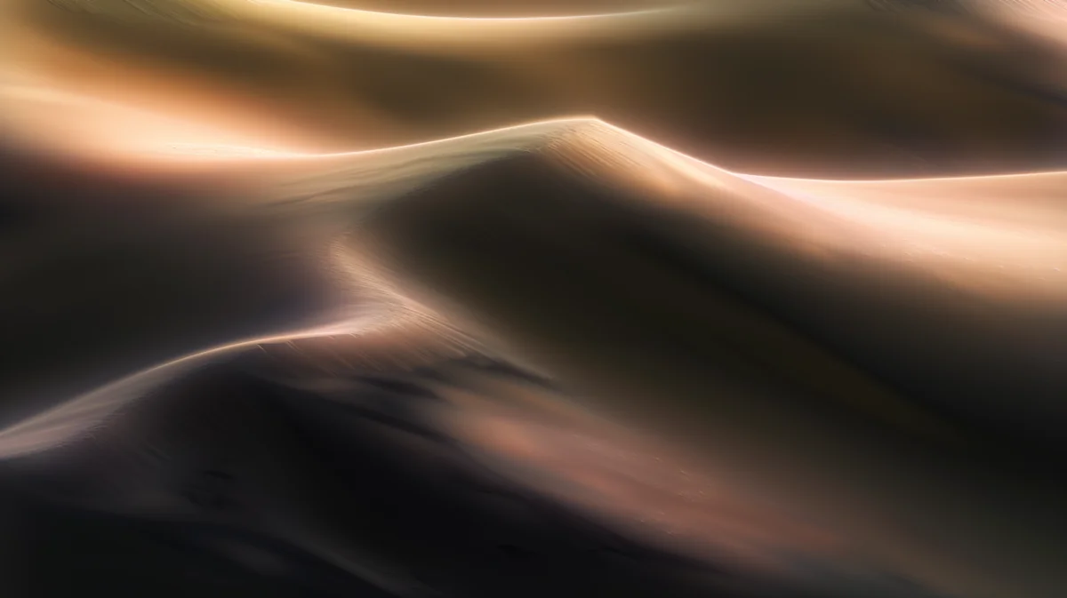 Serene Sand Dunes for the Form / Field project.