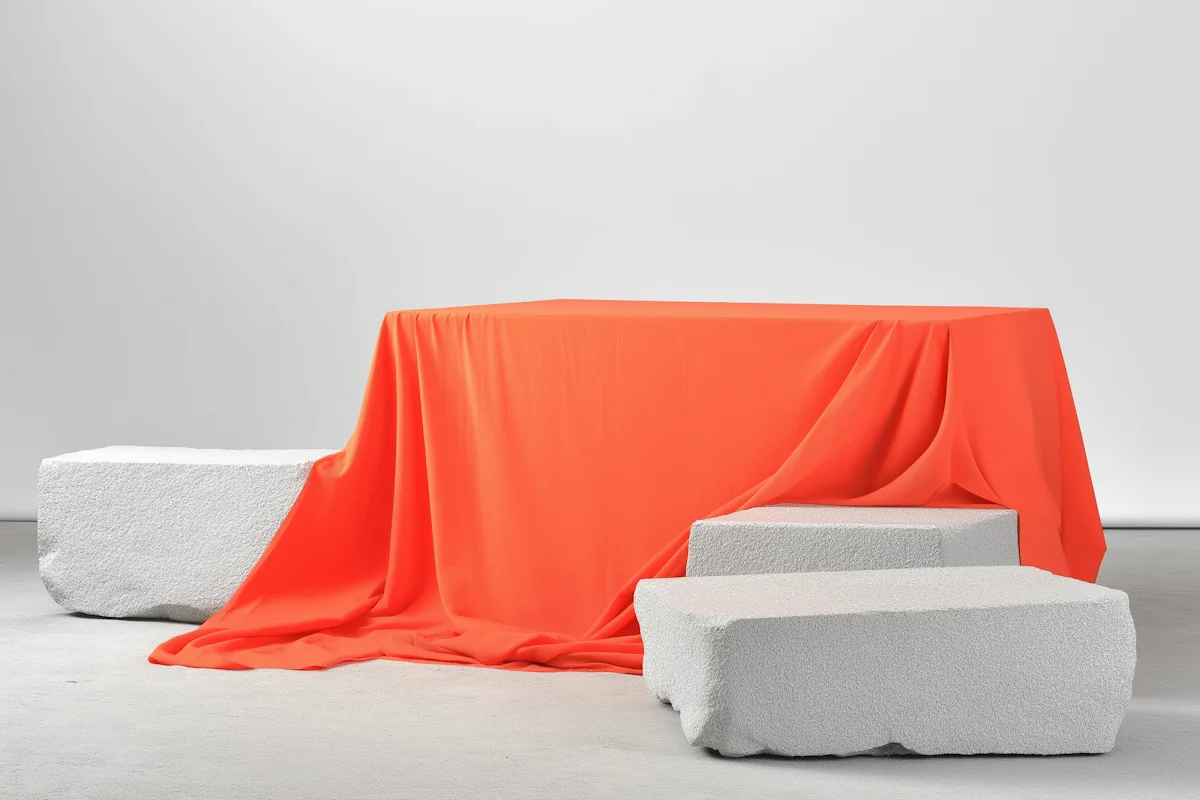 Minimalist Fabric Art for the Mono Archive project.