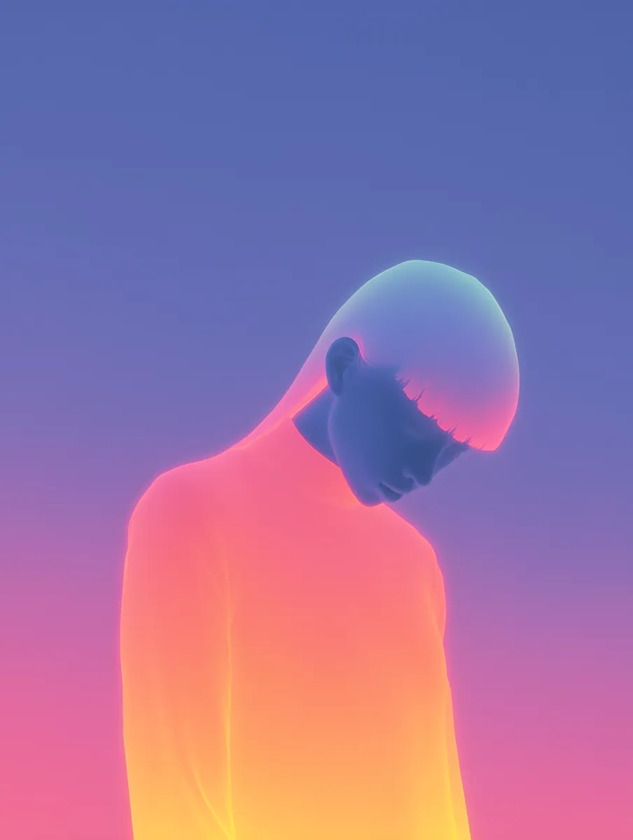 Gradient Contemplation illustrating “What Personal Work Teaches You About Client Work”.