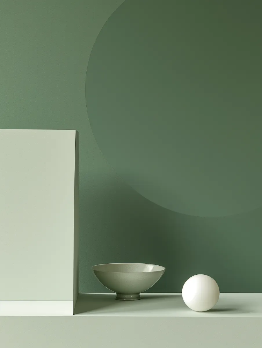 Minimalist Green Composition illustrating “A Personal Website Is More Than a Portfolio”.