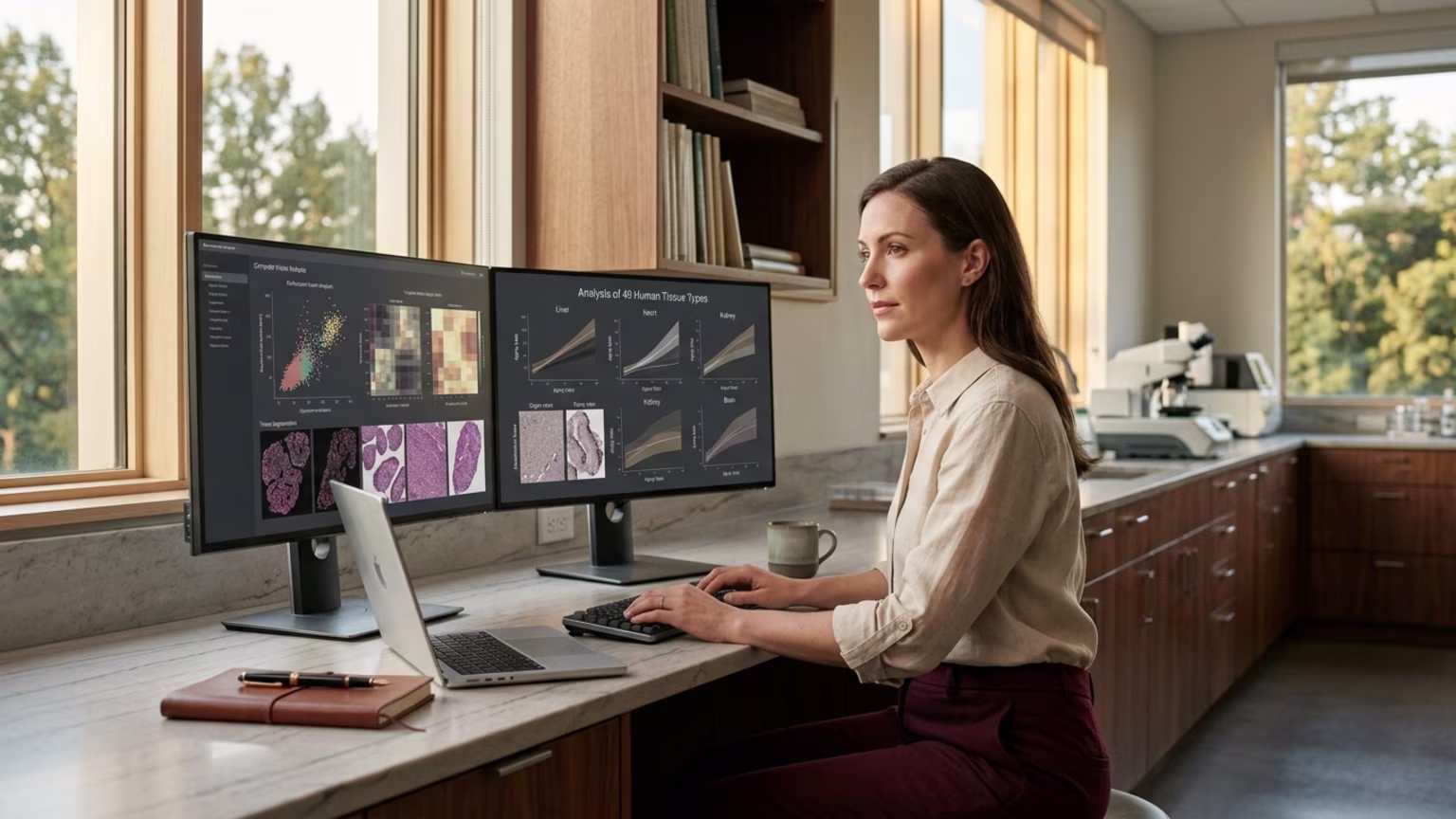 How AI Analysis of Human Tissue Architecture Shows Different Systems Age at Unique Speeds