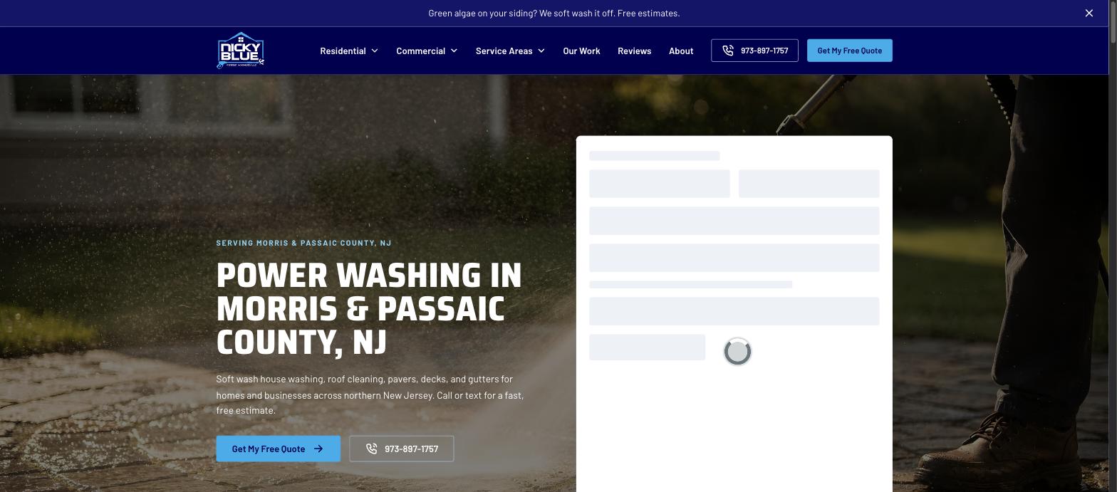 Nicky Blue Power Washing