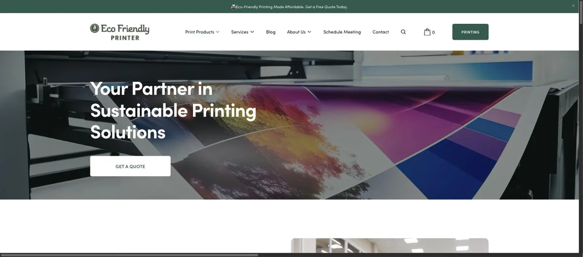 Eco Friendly Printer