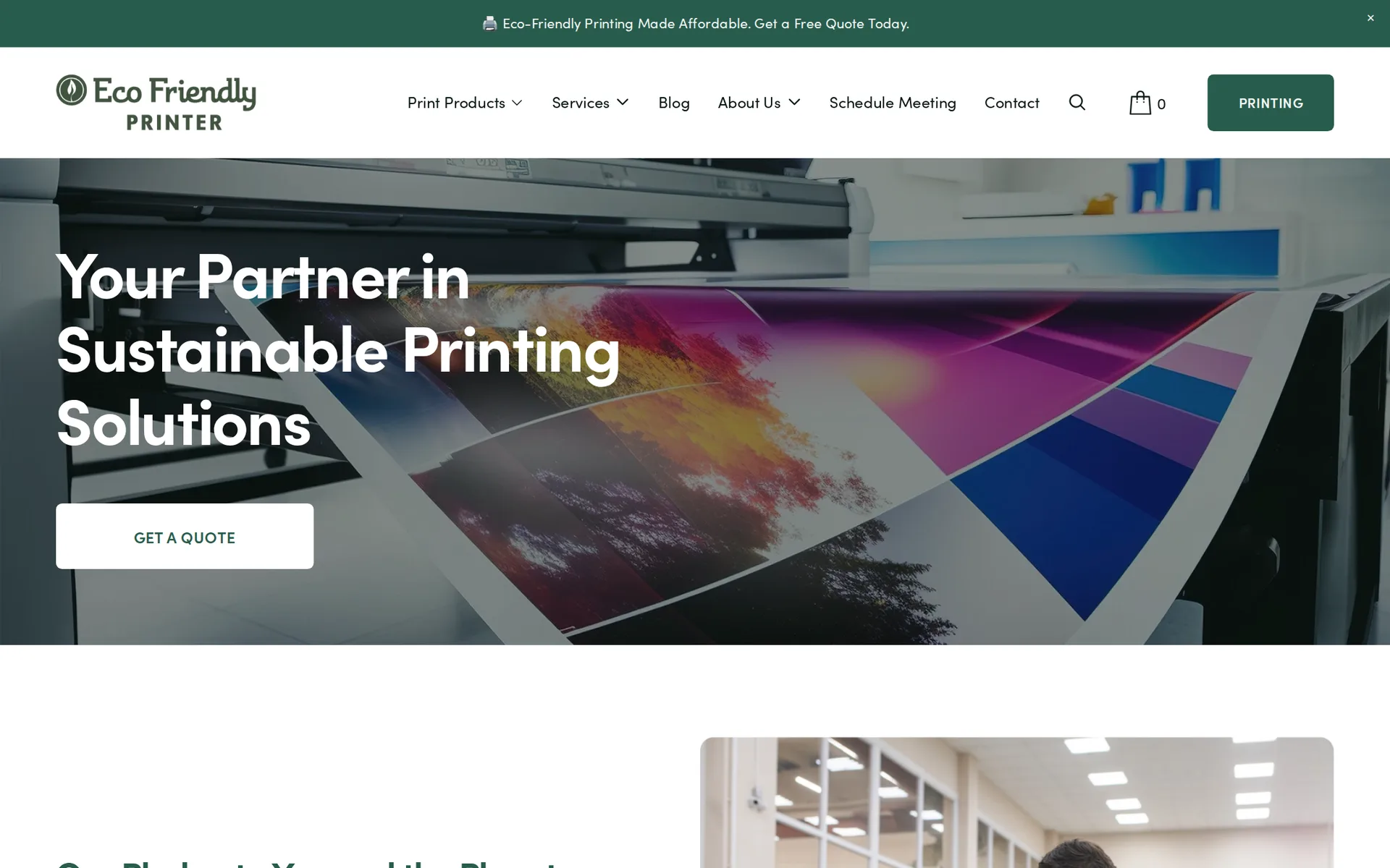 Eco Friendly Printer