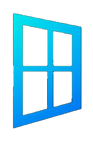 Windows Direct blue window icon