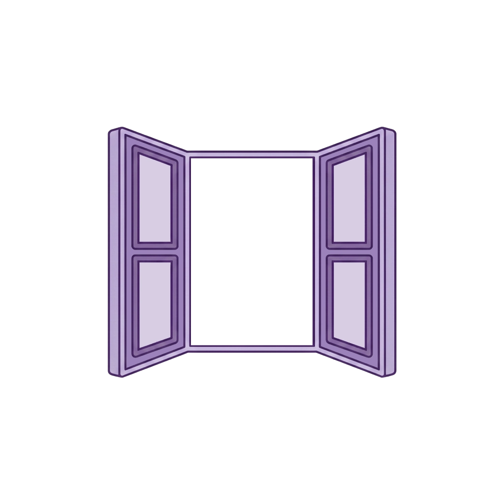 Symbol für das Förderfenster