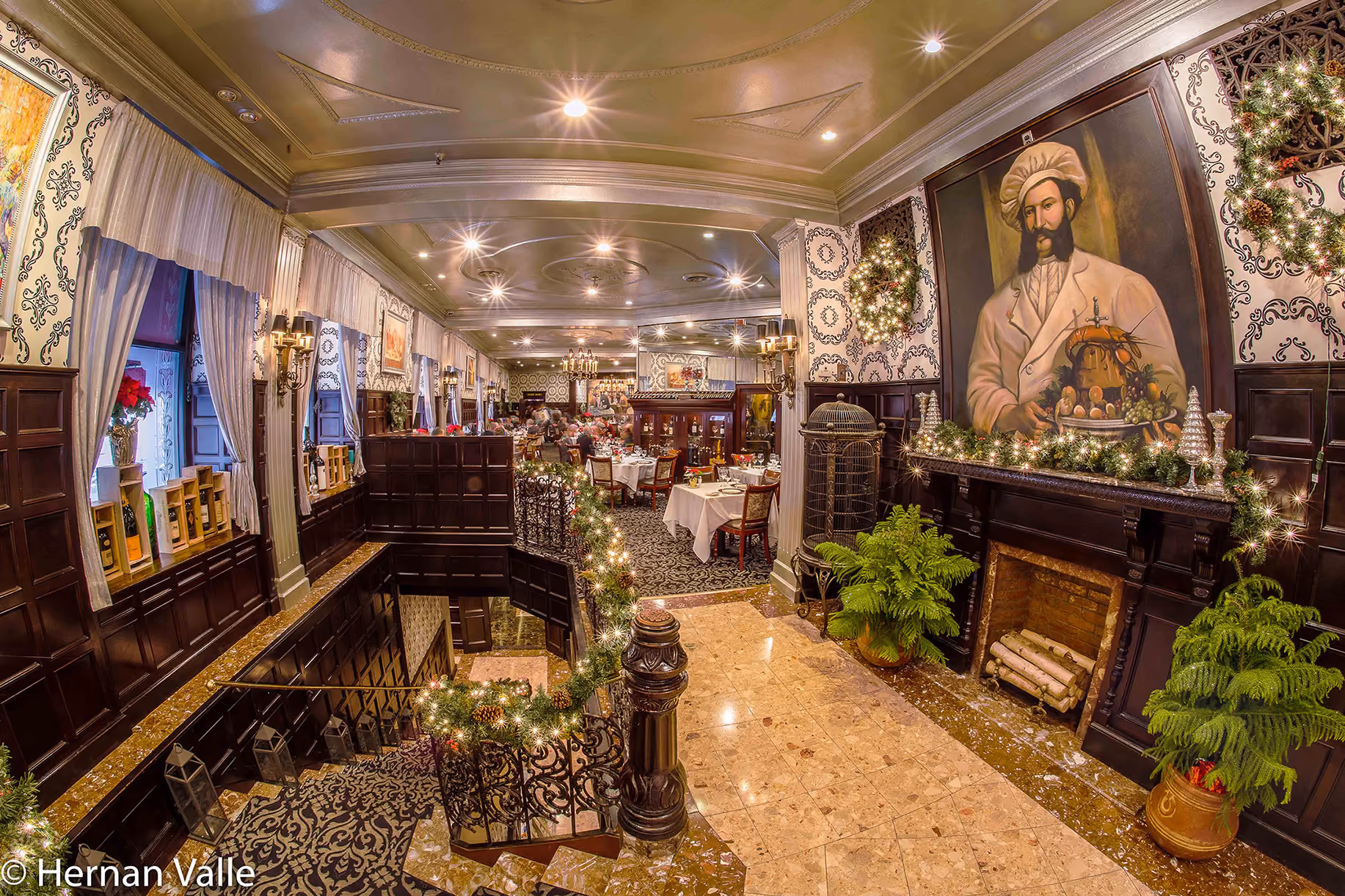 Delmonico's interior detail
