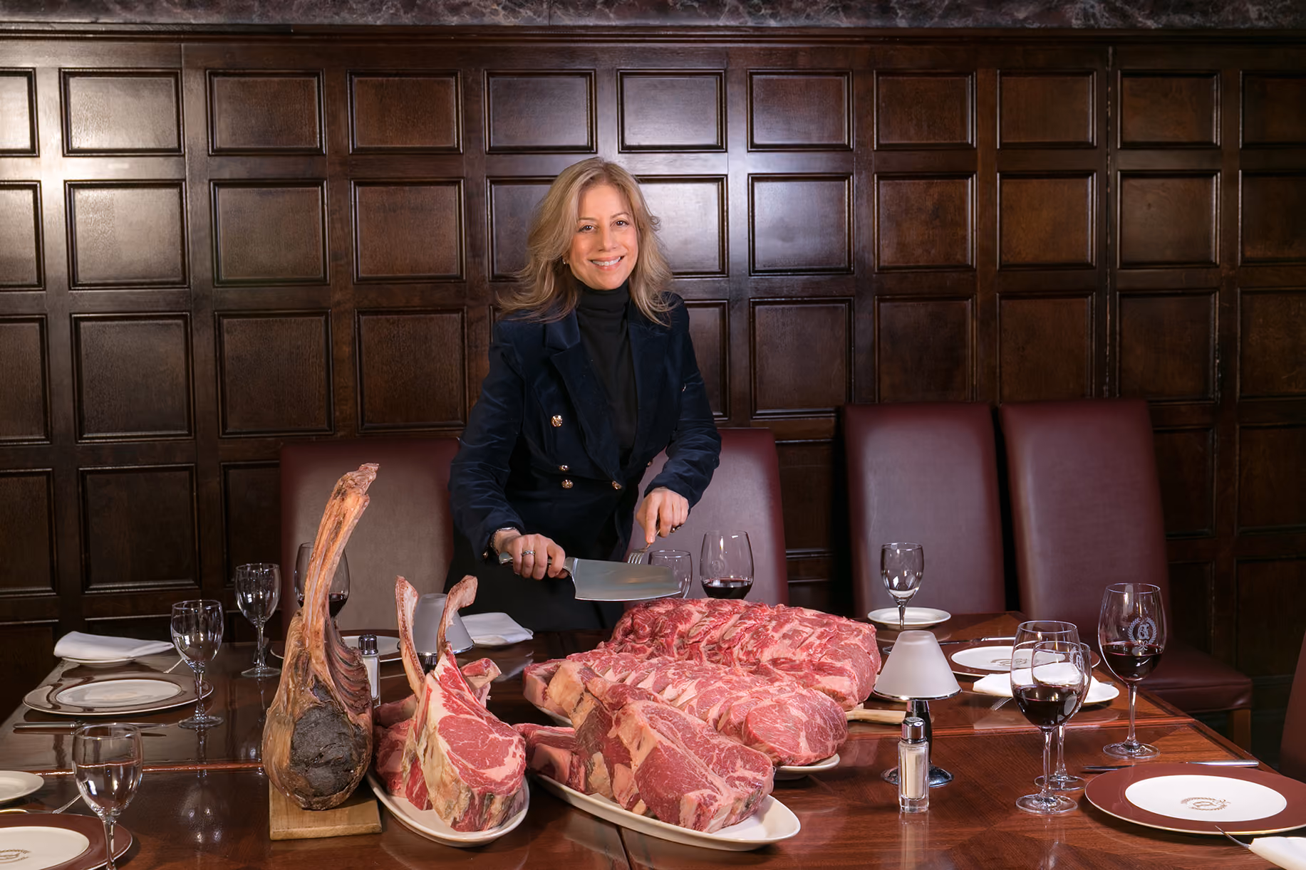 Delmonico's interior