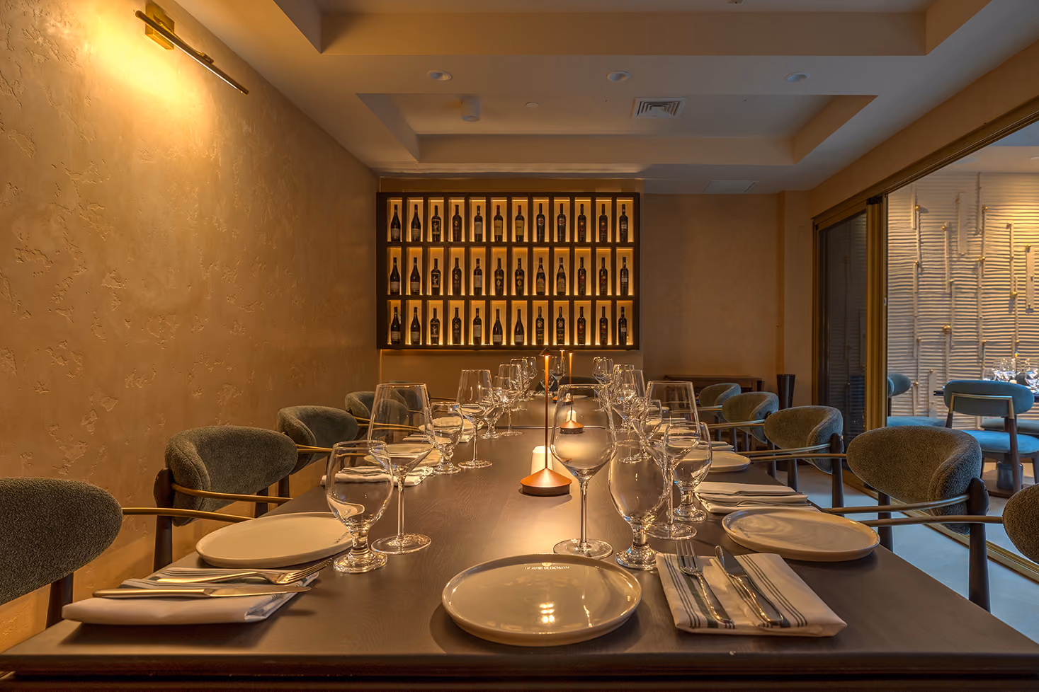 Delmonico's dining room