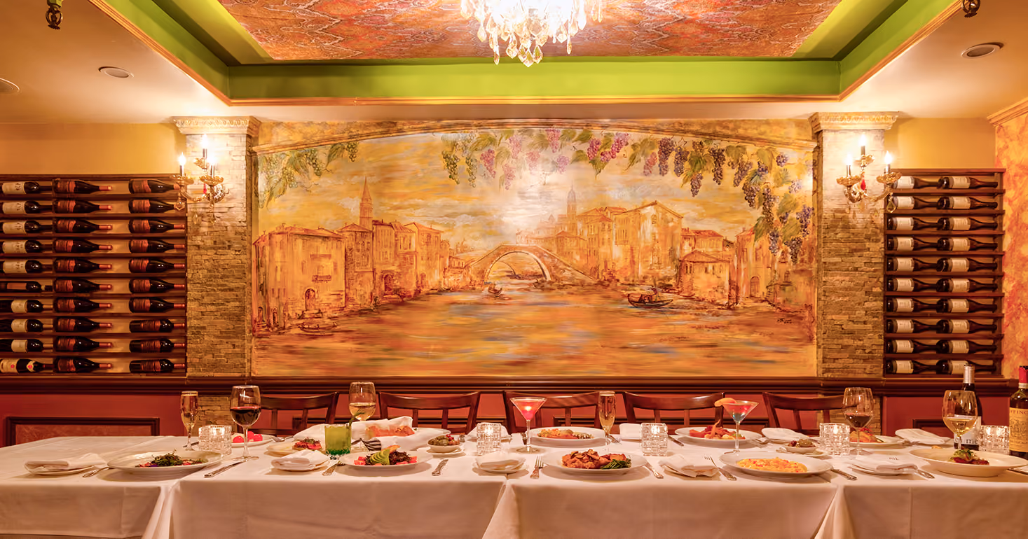 Delmonico's dining room