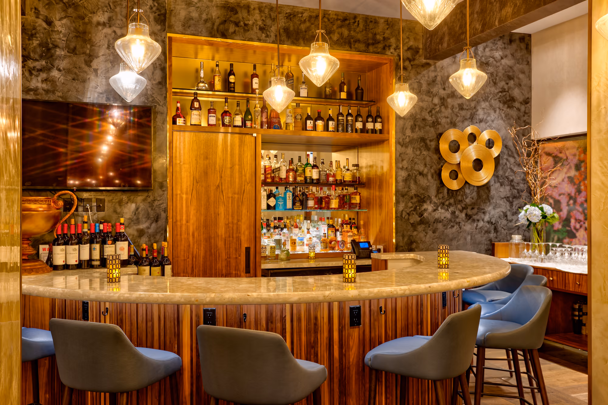 Delmonico's interior detail