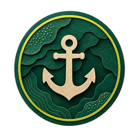 A painted context anchor.