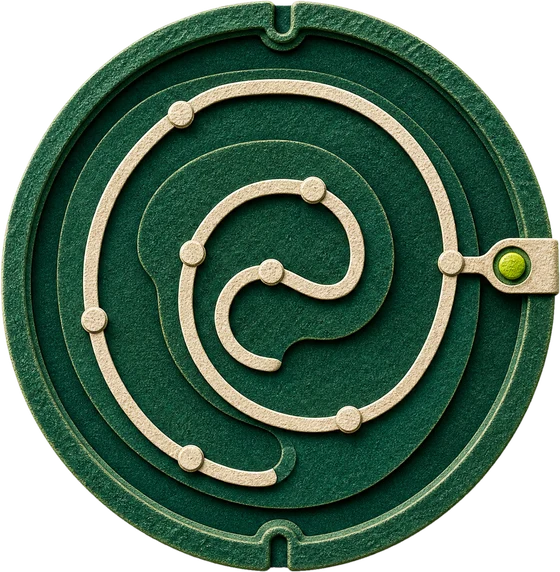 A painted memory marker that keeps a healed finding healed.
