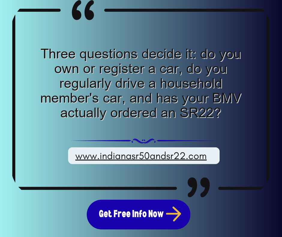 Three Questions Decide Non-Owner SR22