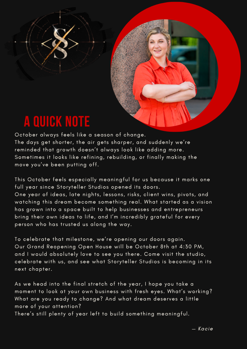 The Storyline October 2026, page 2