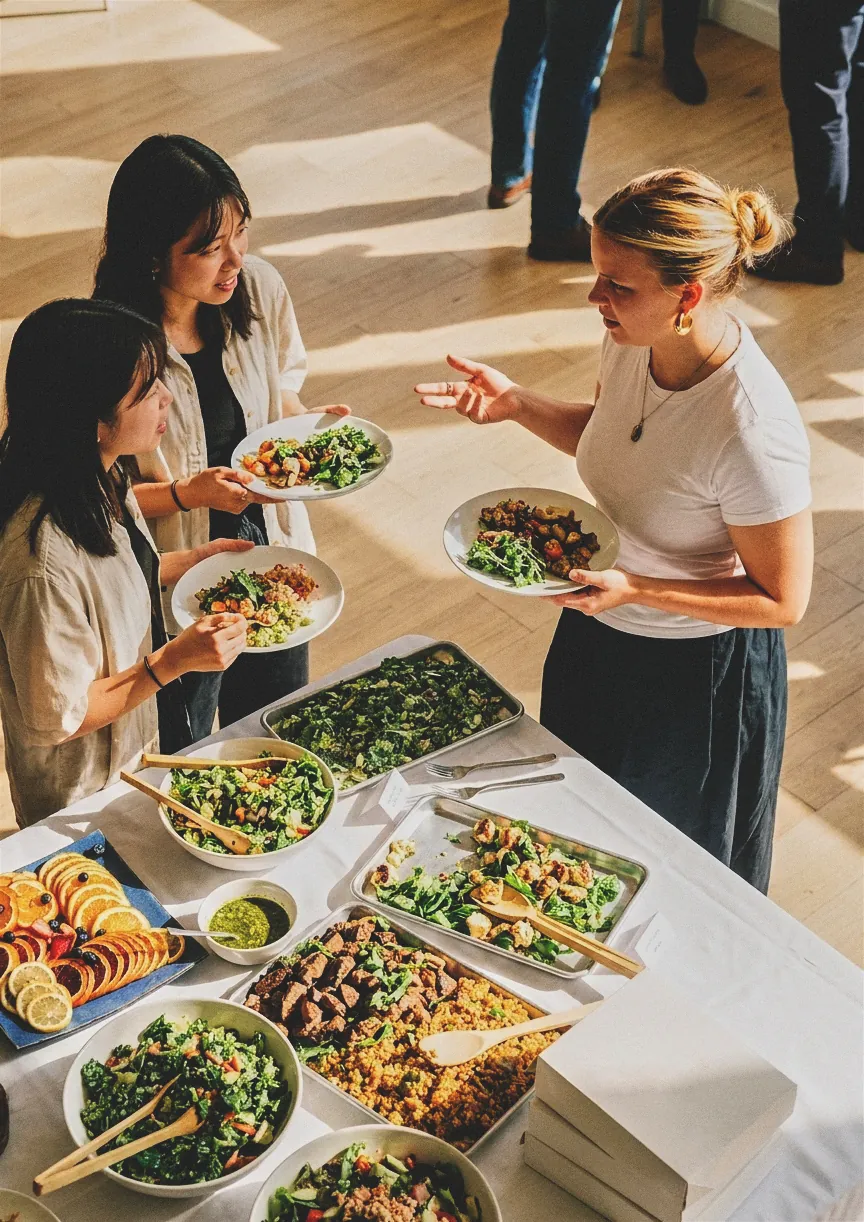 Bedrijfscatering van New Wave Catering