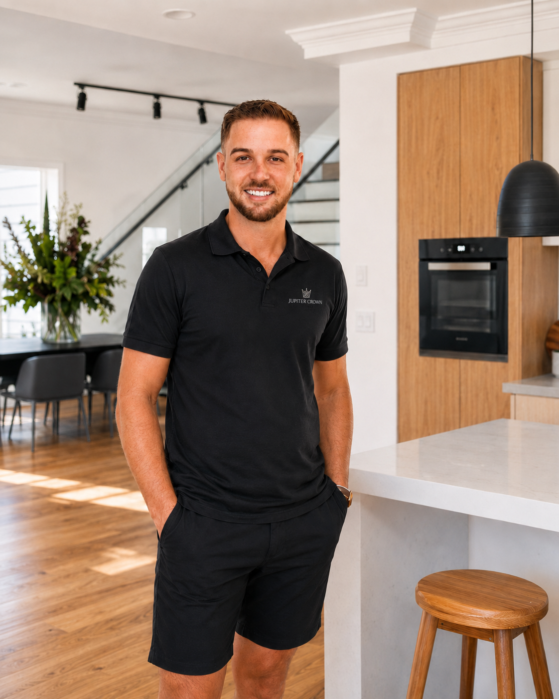 Nick, owner of Jupiter Crown, crown molding installer serving the Palm Beaches and Treasure Coast