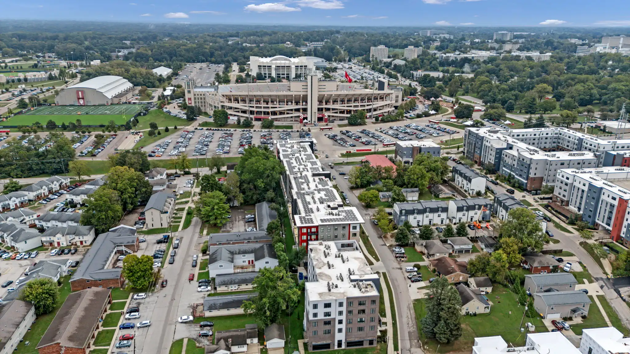 Stadium Row building exterior