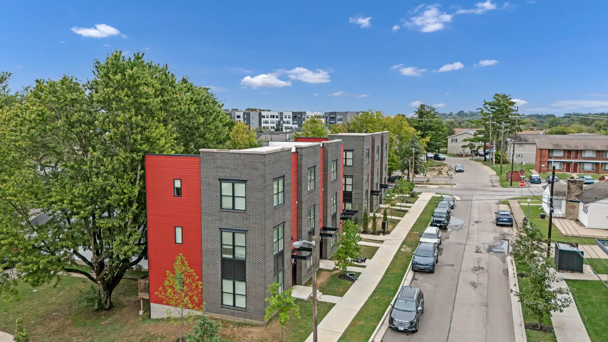 Stadium Row building exterior