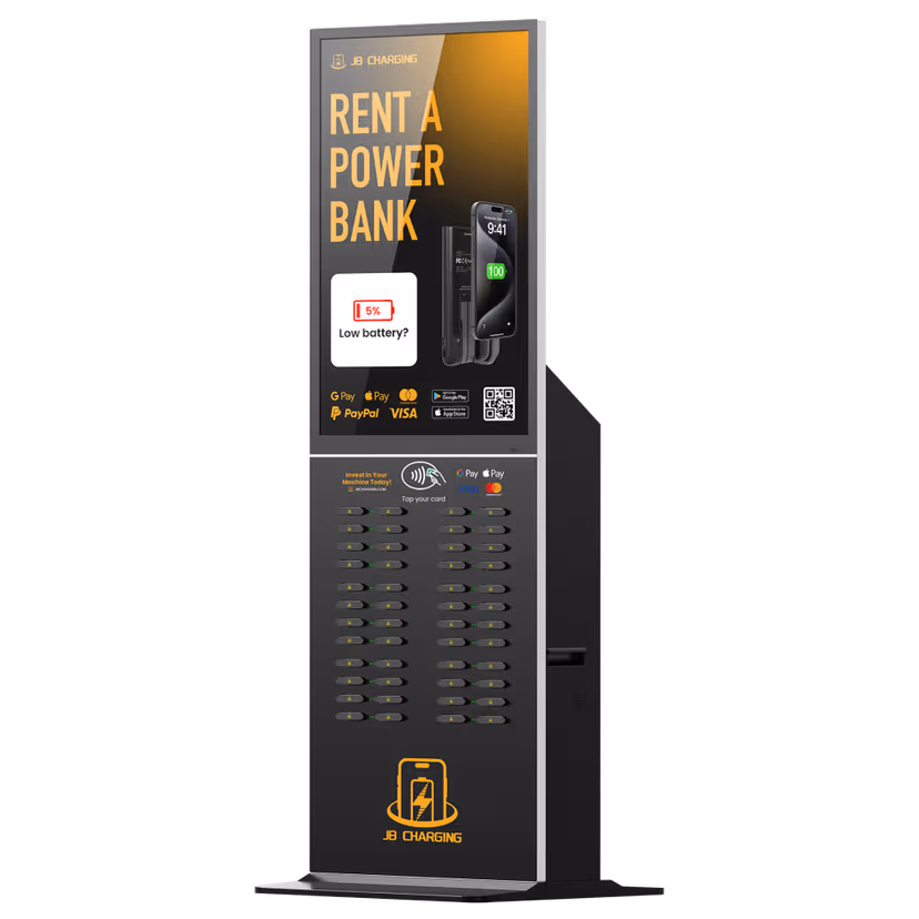 J48 Pro high-capacity phone charging station shown at an angle.