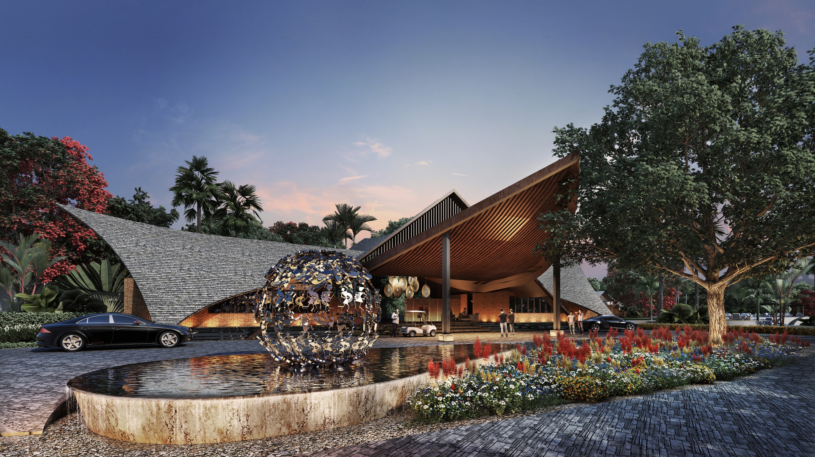 Swosti Chilika Resort — Cancu Studio project in Chilika, Odisha, India
