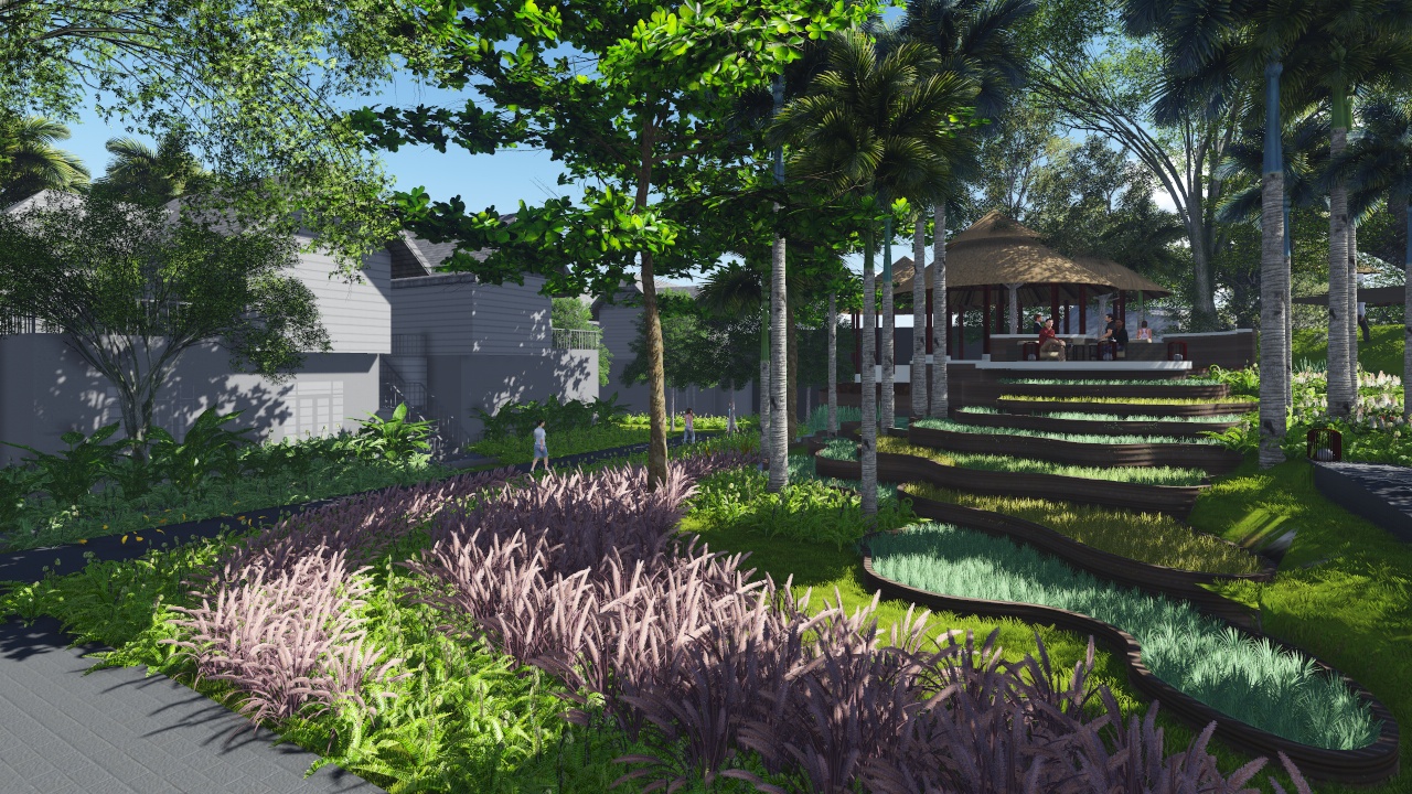 Anantara Lawana (Landscape) — Cancu Studio project in Koh Samui, Thailand