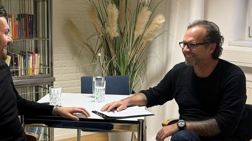 Peter Rosenmeyer im Coaching-Gespräch