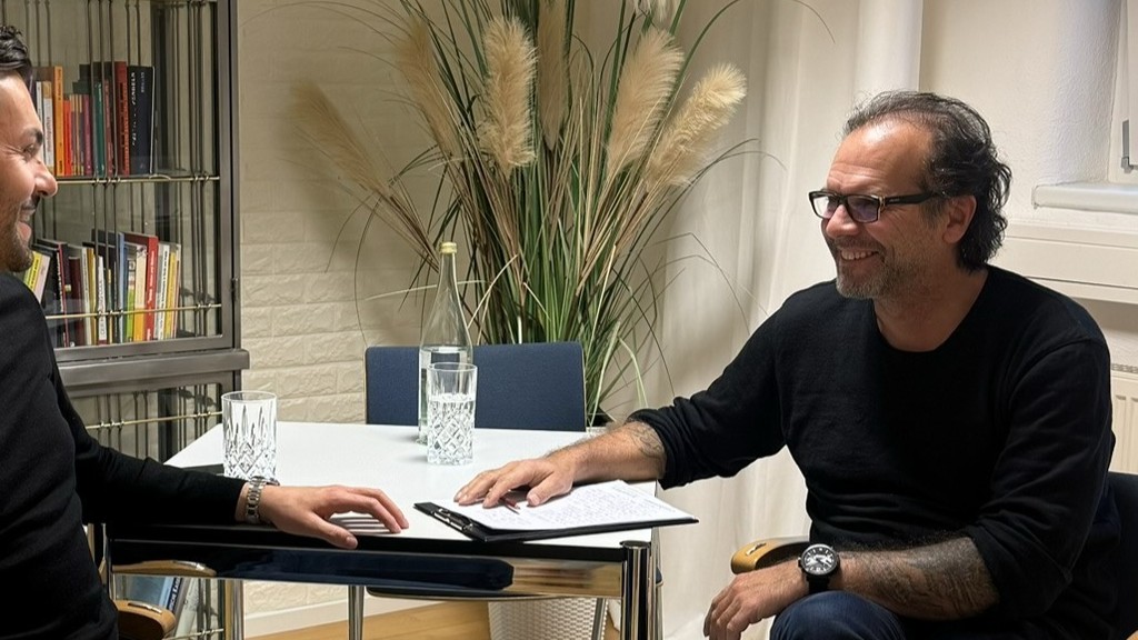 Peter Rosenmeyer im Coaching-Gespräch