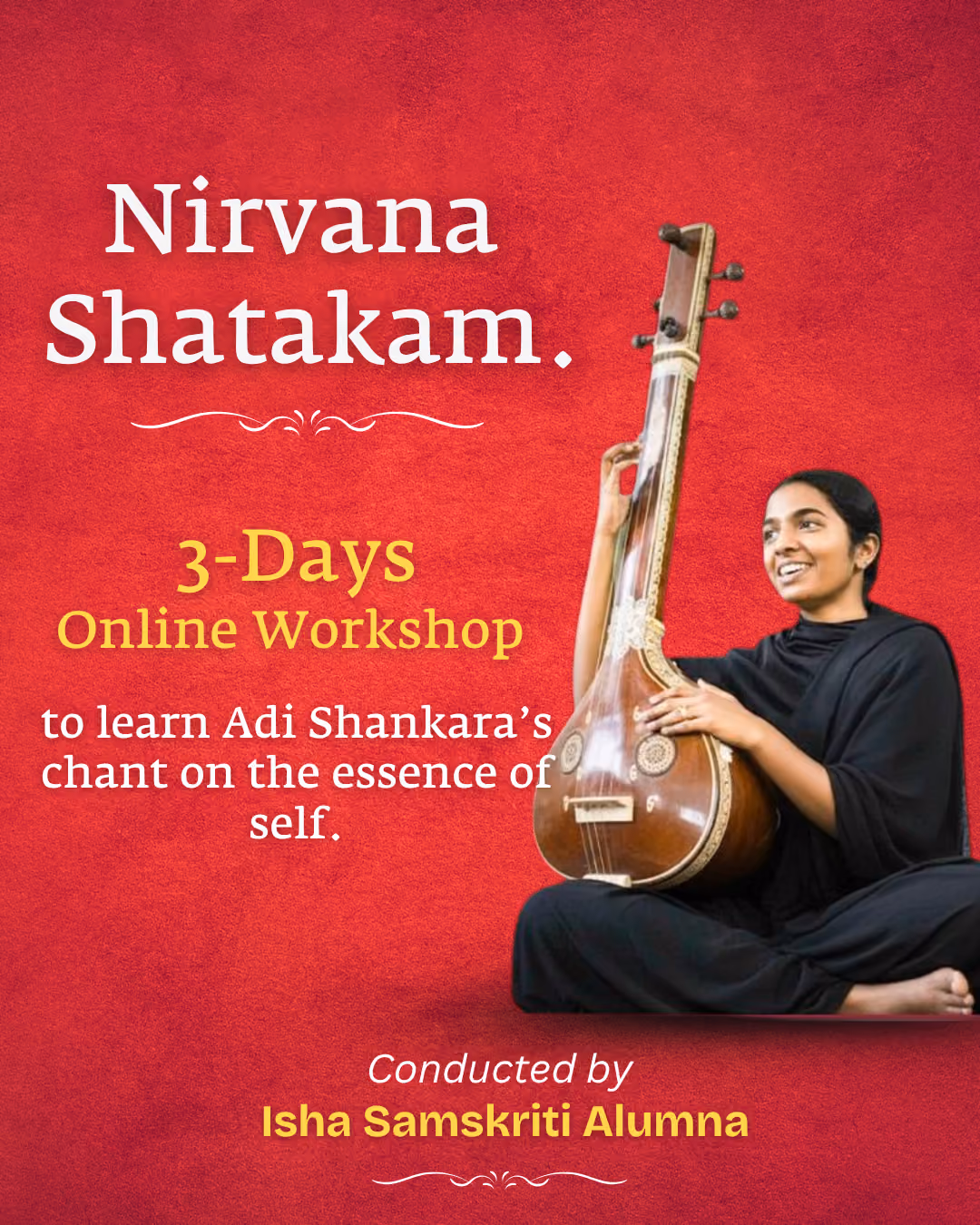 Nirvana Shatakam 3-day online workshop