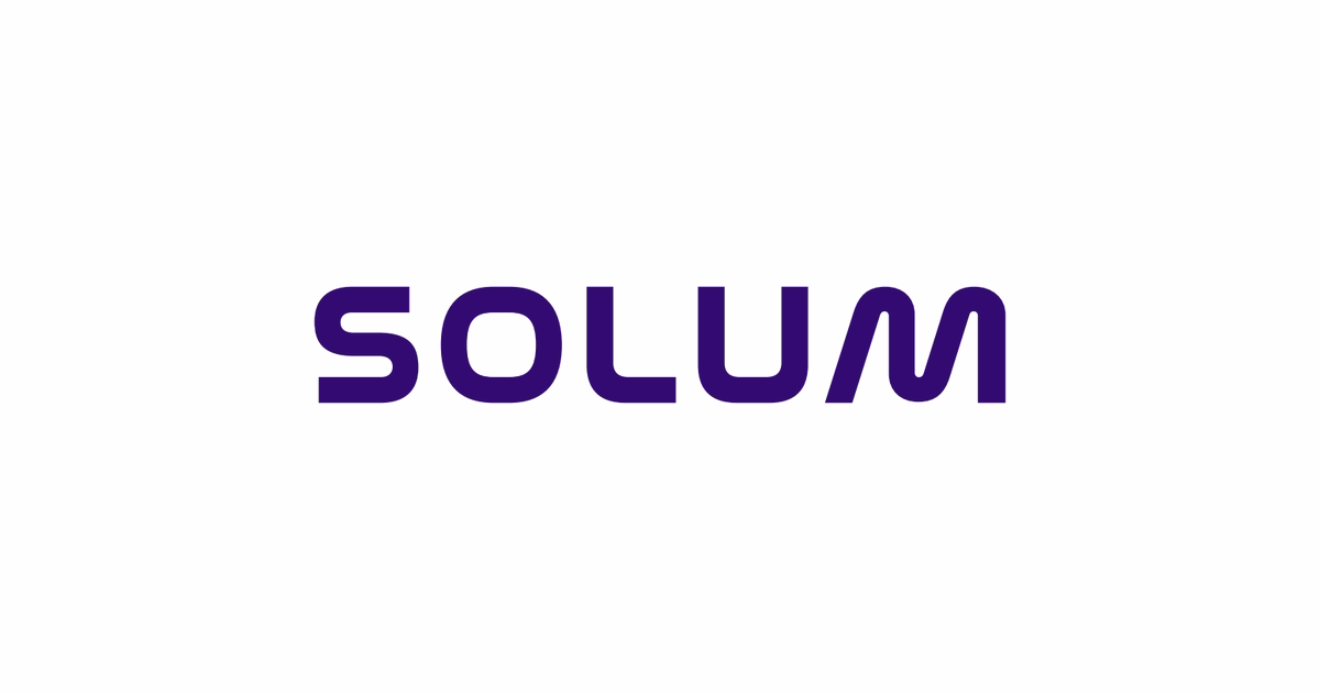 솔루엠 SOLUM 로고