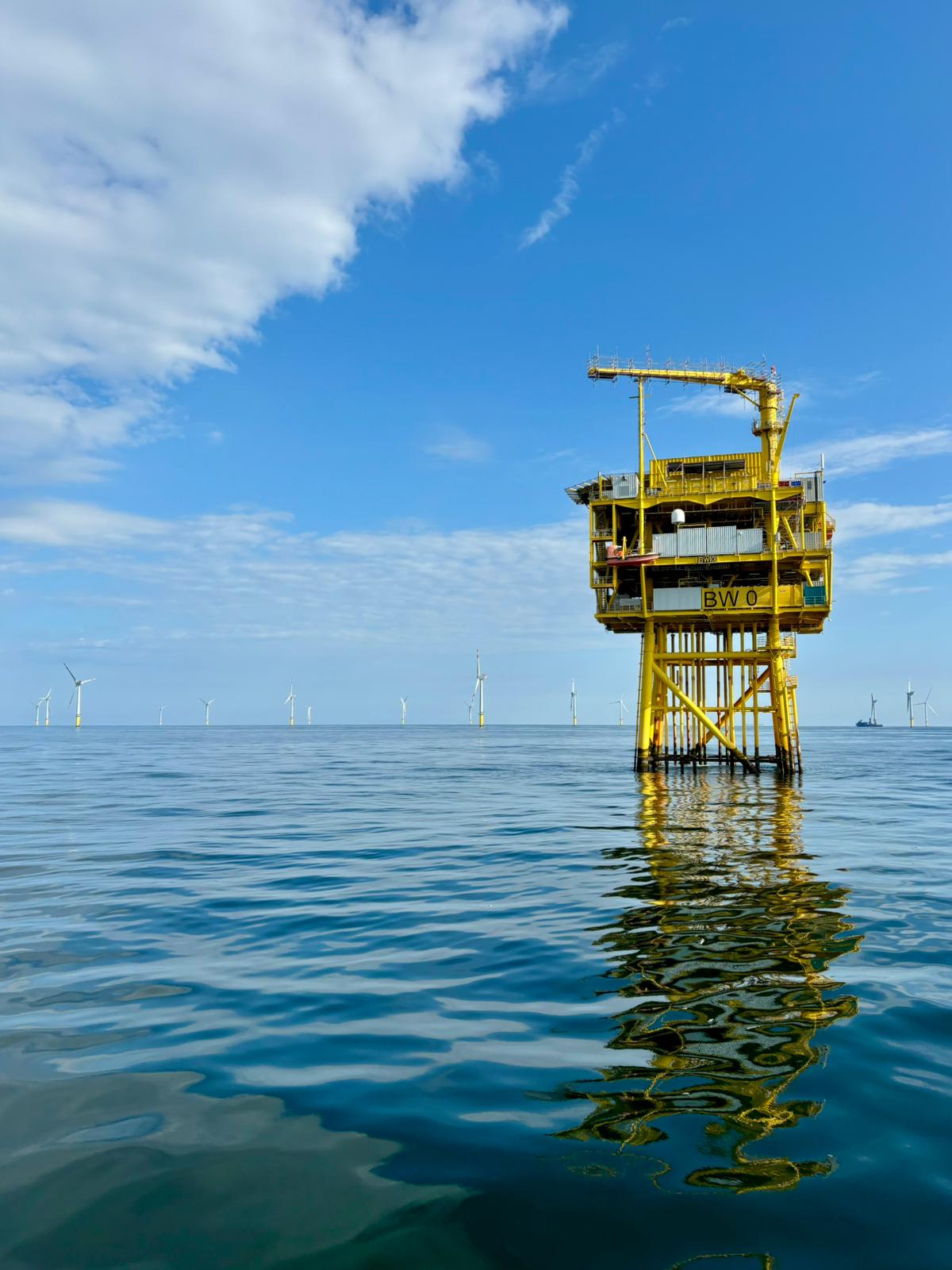 Instandhaltung der Umspannplattform im Trianel Windkraftwerk Borkum